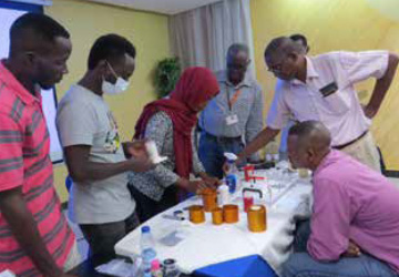 Training on Water Testing Kit Training on Water Testing Kit